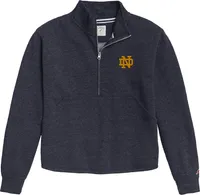 League-Legacy Women's Notre Dame Fighting Irish Navy Victory Quarter-Zip