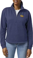 League-Legacy Women's Pitt Panthers Blue Victory Quarter-Zip