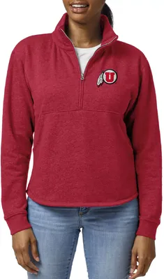 League-Legacy Women's Utah Utes Crimson Victory Quarter-Zip