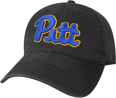 League-Legacy Youth Pitt Panthers Black EZA Adjustable Hat