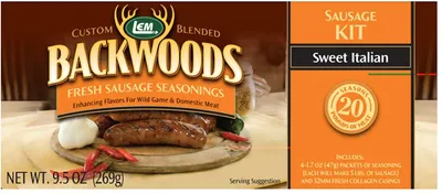 LEM 20 Lb. Sweet Italian Sausage Kit