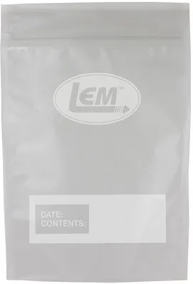 LEM ZipTop Vac Bags 11" x 16" - 20 Count