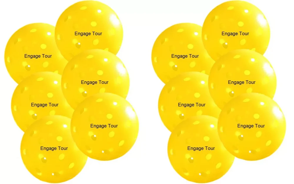 Engage Tour Pickleball 72-Pack