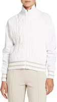 Walter Hagen Women's Cable Full-Zip Golf Jacket