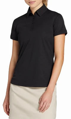 Walter Hagen Women's Clubhouse Pique Short Sleeve Golf Polo