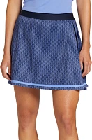 Walter Hagen Women's Side Pleat Contrast Golf Skort