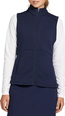 Walter Hagen Women's Texture Full-Zip Golf Vest