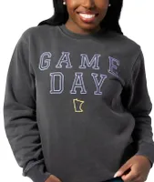 Fan Girl Women's Minnesota Game Day Fleece Crewneck Sweater