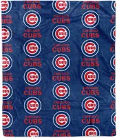 Logo Brands Chicago Cubs Plush Blanket