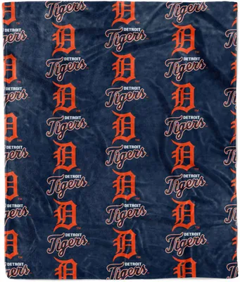 Logo Brands Detroit Tigers Plush Blanket