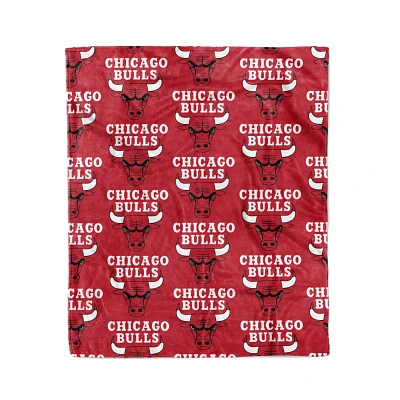 Logo Brand Chicago Bulls Plush Blanket