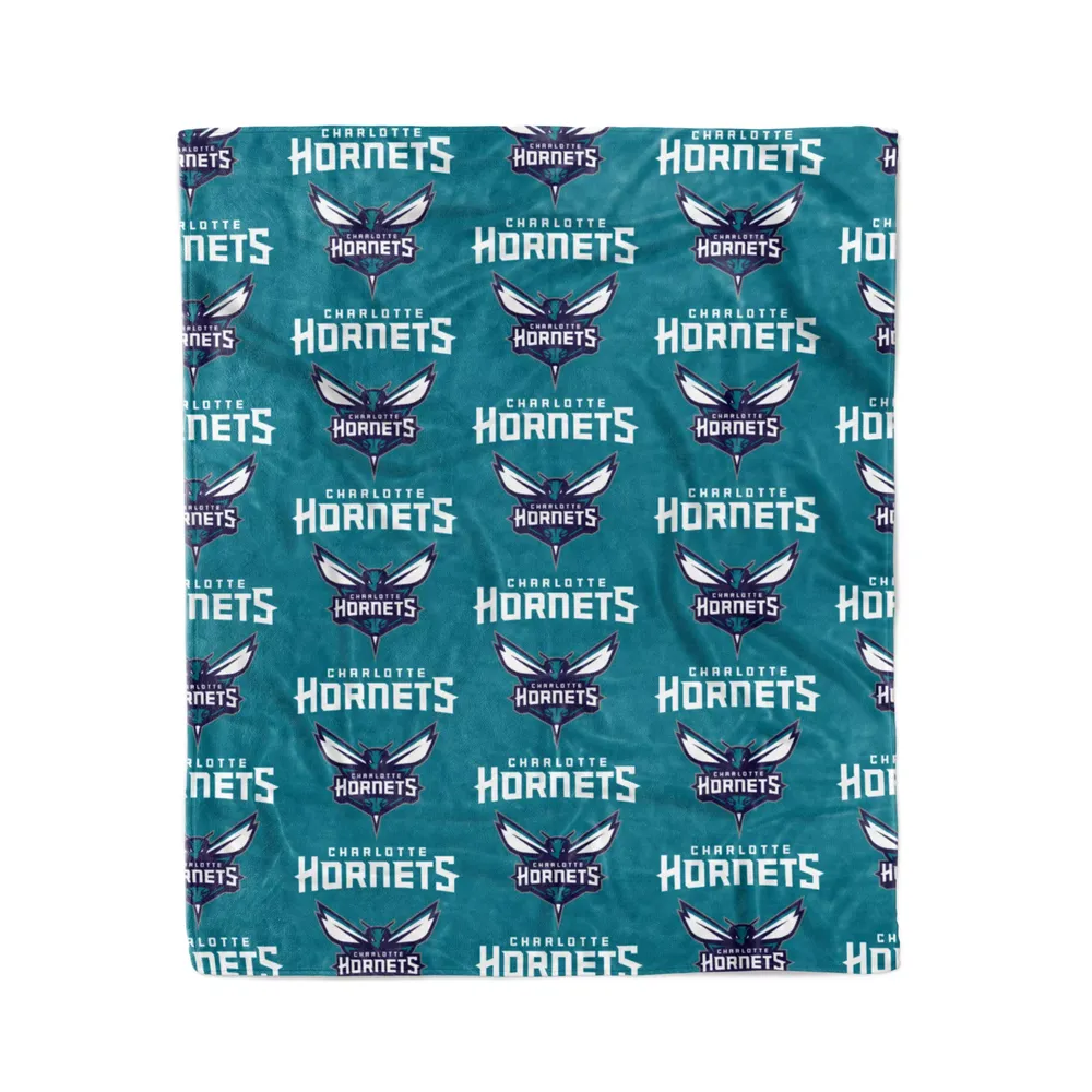 Logo Brand Charlotte Hornets Plush Blanket