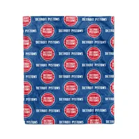 Logo Brand Detroit Pistons Plush Blanket