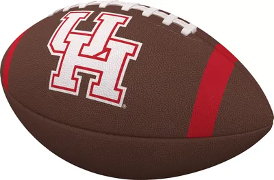 Logo Brands Houston Cougars Team Stripe Composite Football