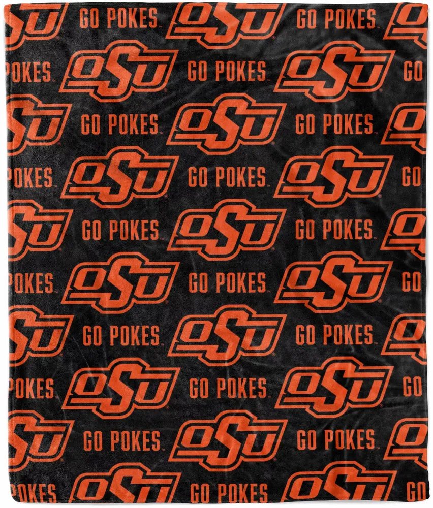 Logo Brands Oklahoma State Cowboys Plush Blanket