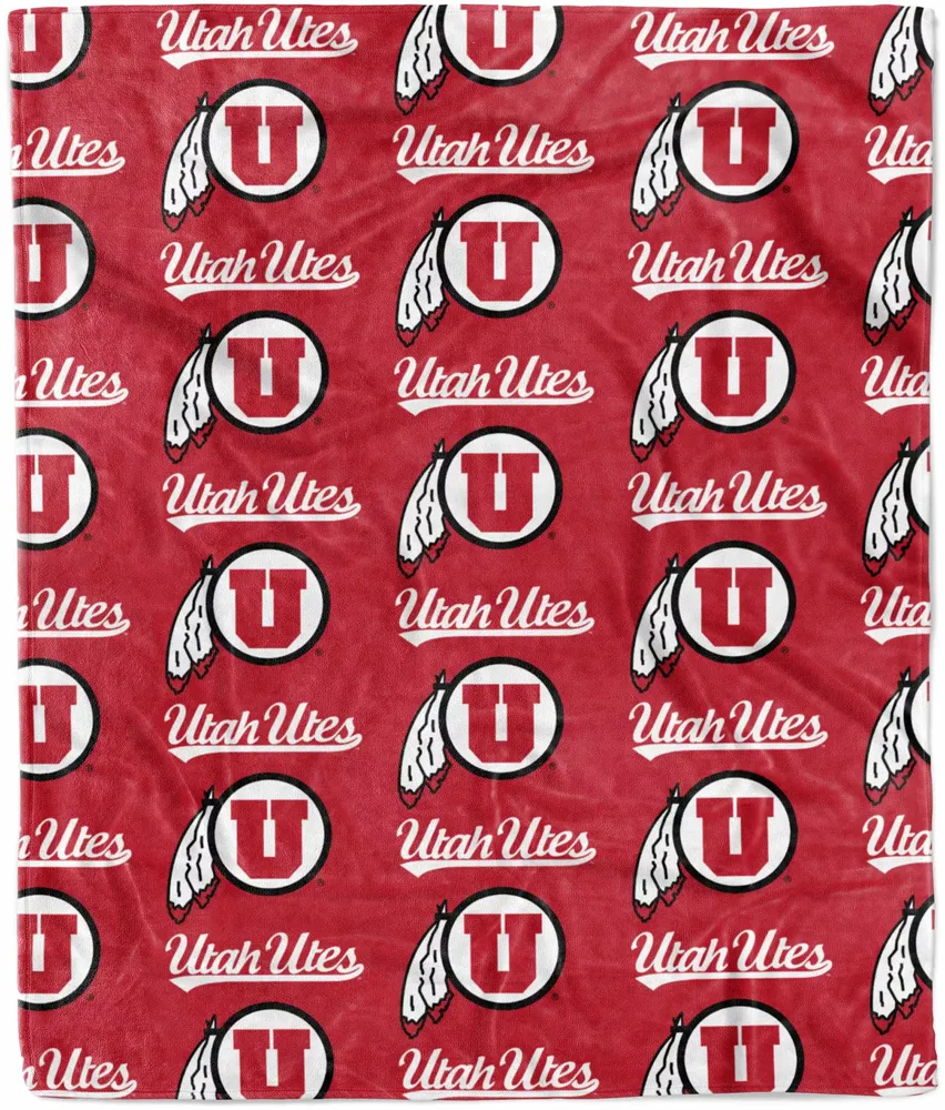 Logo Brands Utah Utes Plush Blanket