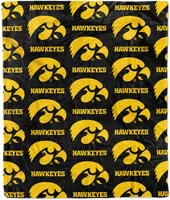 Logo Brands Iowa Hawkeyes Plush Blanket