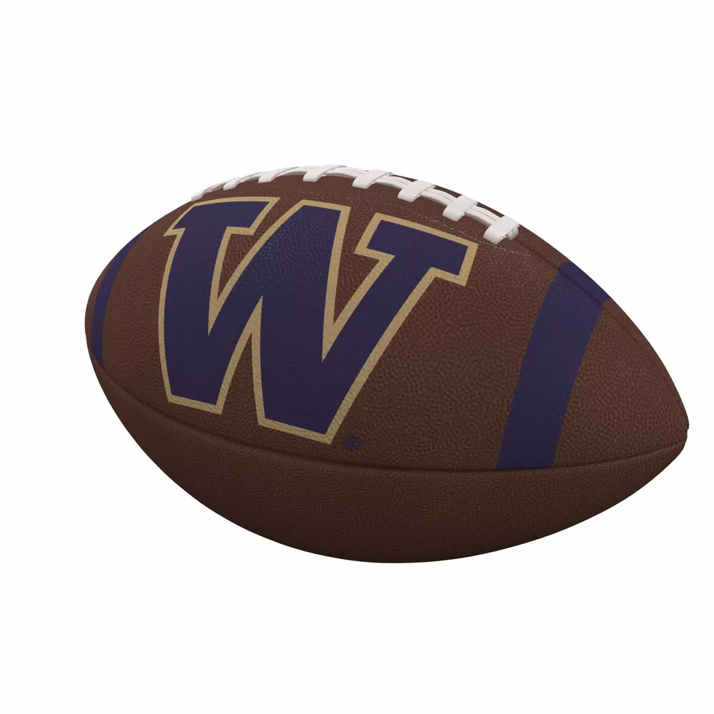 Logo Brands Washington Huskies Team Stripe Composite Football