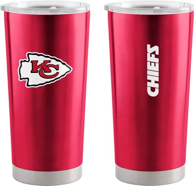 Logo Kansas City Chiefs Stainless Steel Gameday 20 oz. Tumbler