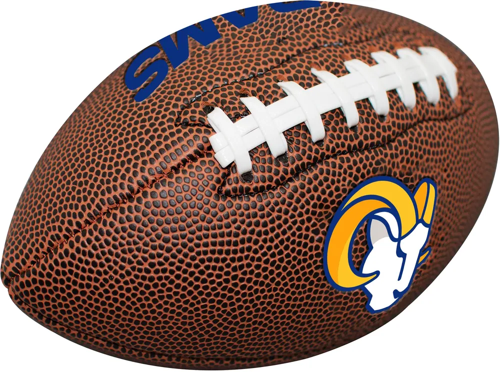 Logo Los Angeles Rams Mini Size Composite Football