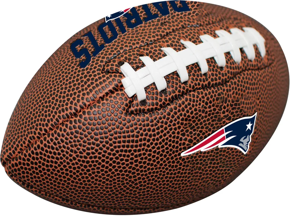 Logo New England Patriots Mini Size Composite Football