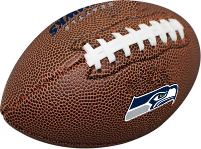 Logo Seattle Seahawks Mini Size Composite Football