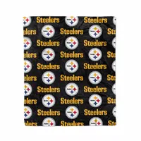 Logo Pittsbrugh Steelers Plush Blanket