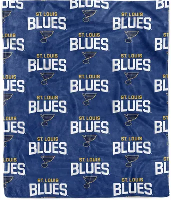 Logo Brands St. Louis Blues Logo Plush Blanket
