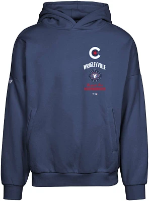 Levelwear Men's Chicago Cubs 2023 City Connect Navy Base Line Hoodie