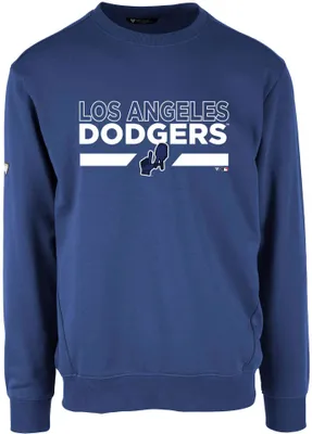 Levelwear Men's Los Angeles Dodgers 2023 City Connect Royal Zane No Hitter Crew Neck Sweatshirt