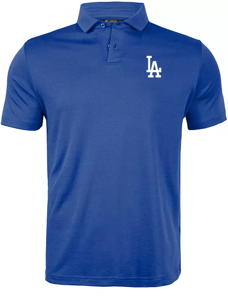 Levelwear Men's Los Angeles Dodgers Royal Duval Polo