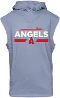 Levelwear Men's Los Angeles Angels 2023 City Connect Gray Throttle No Hitter Hoodie