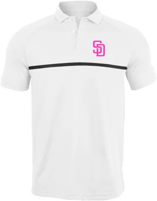 Levelwear Men's San Diego Padres 2023 City Connect White Insignia Polo