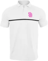 Levelwear Men's San Diego Padres 2023 City Connect White Insignia Polo