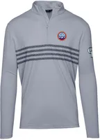 Levelwear Men's Colorado Rockies 2023 City Connect Gray Asher Quarter-Zip Shirt