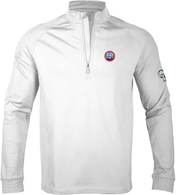 Levelwear Men's Colorado Rockies 2023 City Connect White Calibrate Quarter-Zip Shirt
