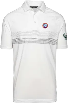 Levelwear Men's Colorado Rockies 2023 City Connect White Insignia Polo