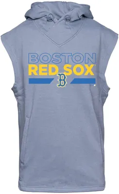 Levelwear Men's Boston Red Sox 2023 City Connect Gray Throttle No Hitter Hoodie