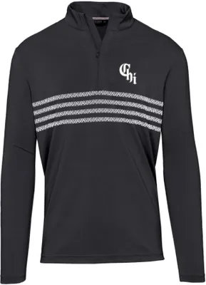 Levelwear Men's Chicago White Sox 2023 City Connect Black Asher Quarter-Zip Shirt