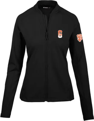 Levelwear Women's San Francisco Giants 2023 City Connect Black Ezra Full Zip Jacket