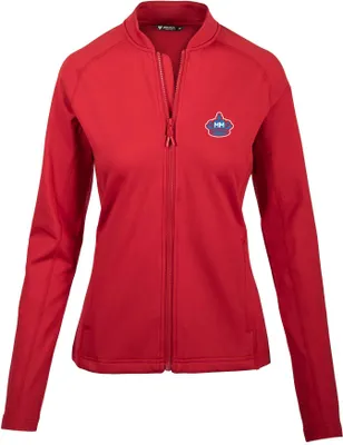 Levelwear Women's Miami Marlins 2023 City Connect Red Ezra Full Zip Jacket