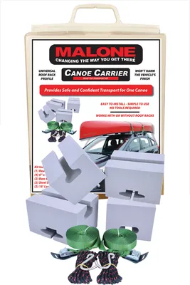 Malone Standard Roof Top Universal Canoe Carrier Kit