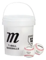 Marucci 1 Gallon Tee Ball Bucket - 12 Pack