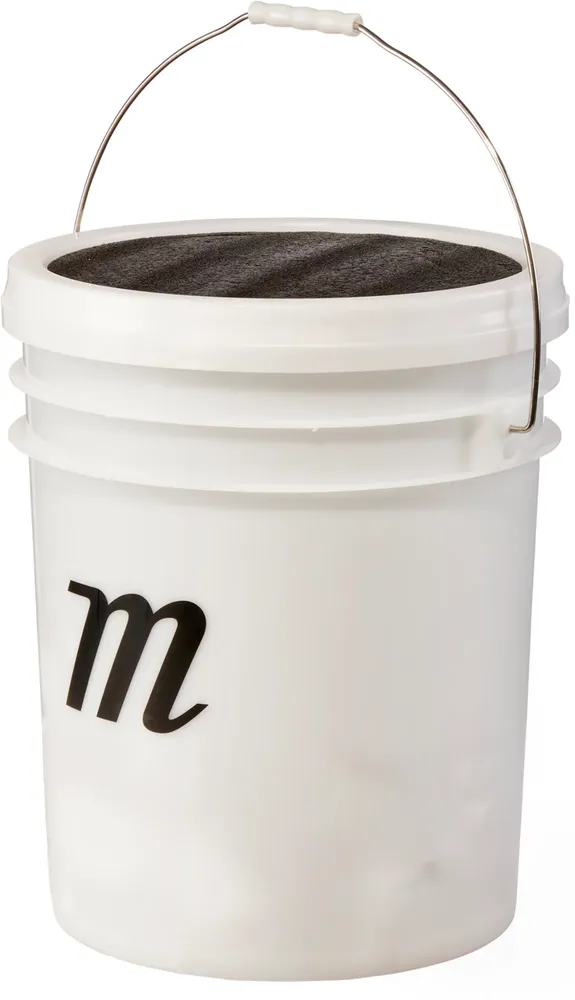 Marucci Plastic Training Ball Bucket - 48 Training Balls