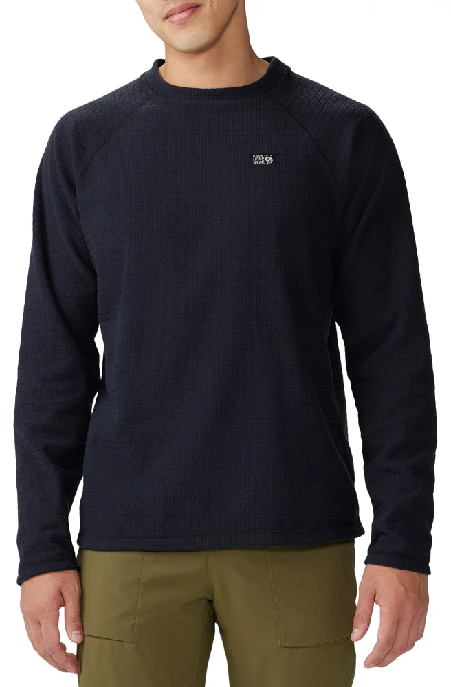 Mountain Hardwear Men's Summit Grid LS Crew