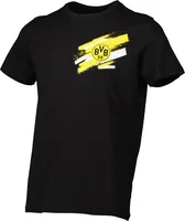 Sport Design Sweden Borussia Dortmund Two-Hit Wordmark Black T-Shirt