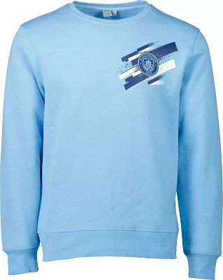 Sport Design Sweden Manchester City Graphic Light Blue Crew Neck Sweatshirt