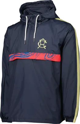 Sport Design Sweden Club America Graphic Navy Anorak Quarter-Zip Pullover Jacket