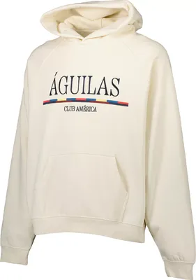 Sport Design Sweden Club America Wordmark Off White Pullover Hoodie