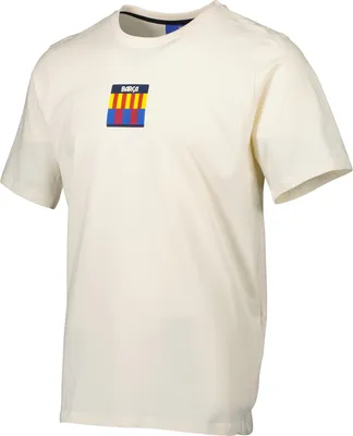 Sport Design Sweden FC Barcelona Mini Logo Off White Windbreaker Jacket